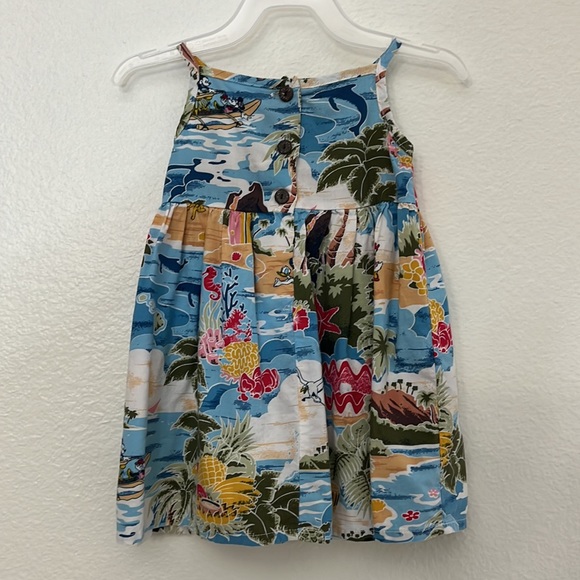 Disney Baby Girl Fit and Flare Dress Pluto Goofy Donald Daisy Mickey Mini 6-9mo - Picture 10 of 14